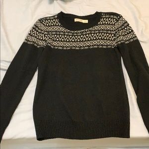 Black and White Sweater